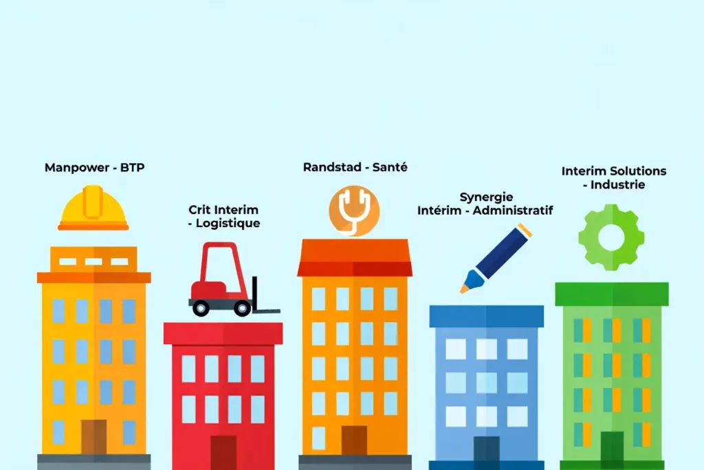 Agences d'intérim bordelaises
