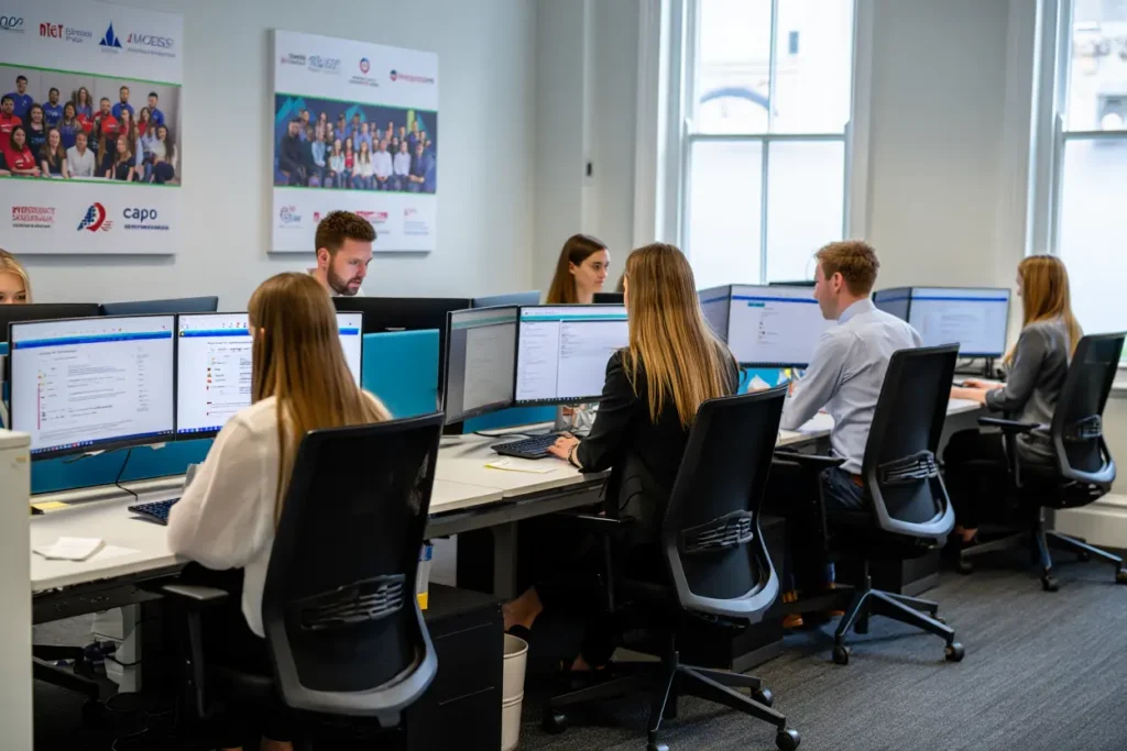 Bureau d'agence d'intérim Bordeaux