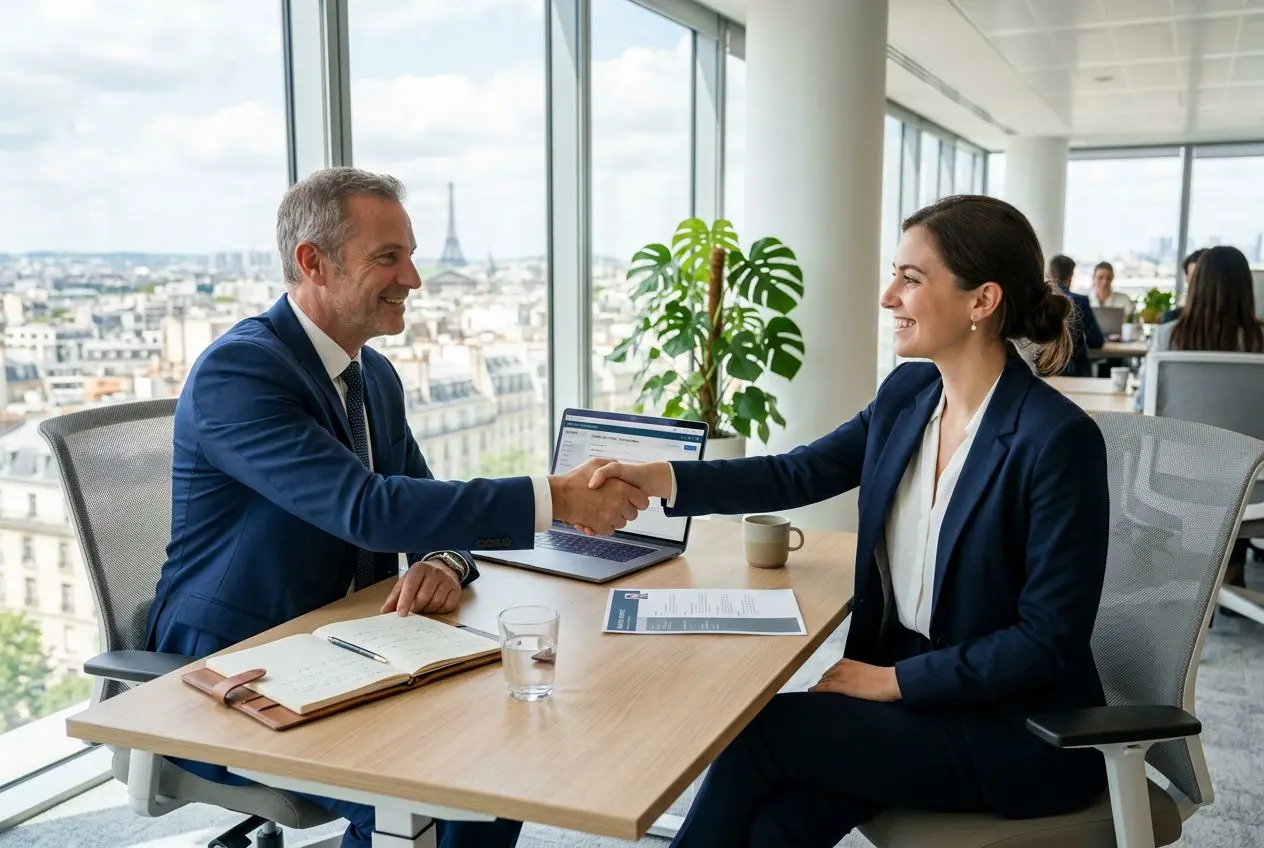 Entretien d'embauche en agence d'intérim