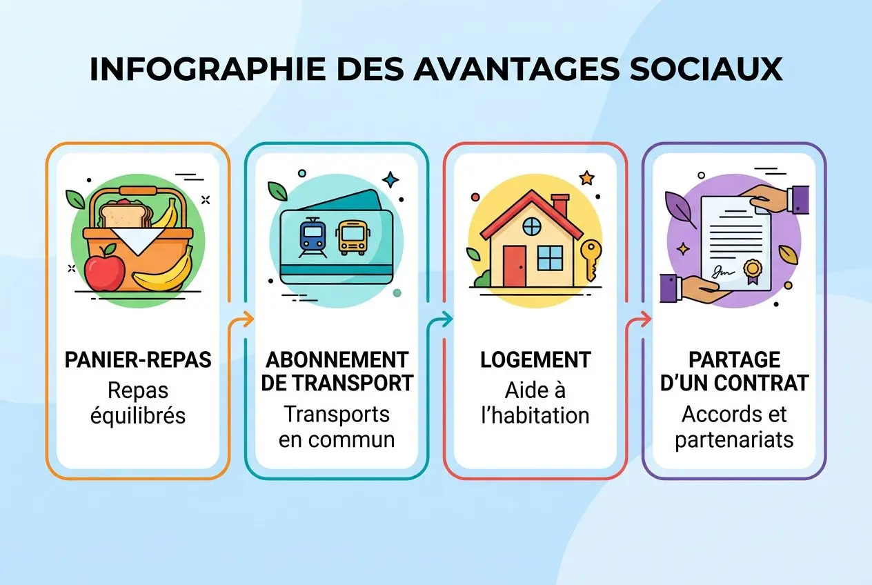 Services et avantages en nature pour intérimaires